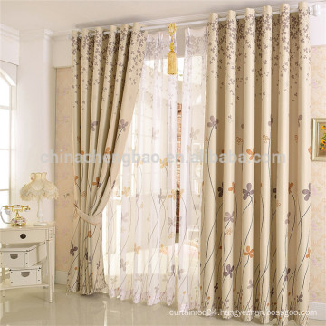 China fire resistant fabric curtain raw material for home